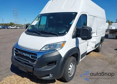 2023 Ram Promaster 3500 Cargo Van Super High Roof 159 Wb Ext z USA, uszkodzony, nr VIN 3C6MRVZG4PE567213